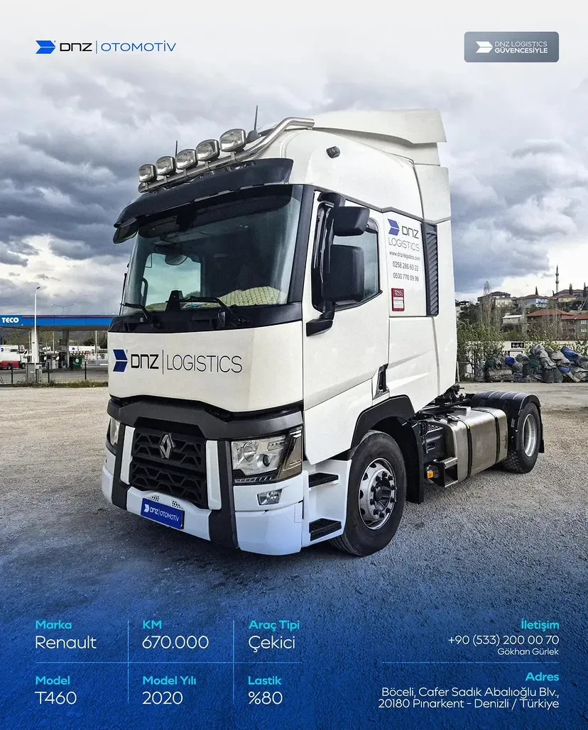 DNZ Otomotiv'den 2020 model T460 Çekici